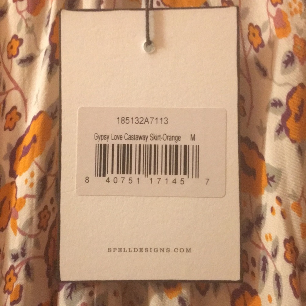 โจ๐ฎ Spell & The Gypsy Castaway Skirt NWT โ๏ธ๐ซ - Picture 10 of 16